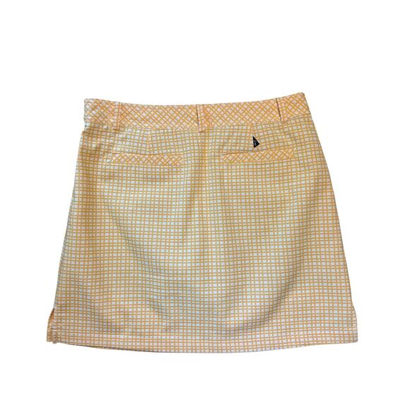 Nivo By Lanctot Womens Size 8 Orange Golf Skirt skort EUC - Picture 3 of 5